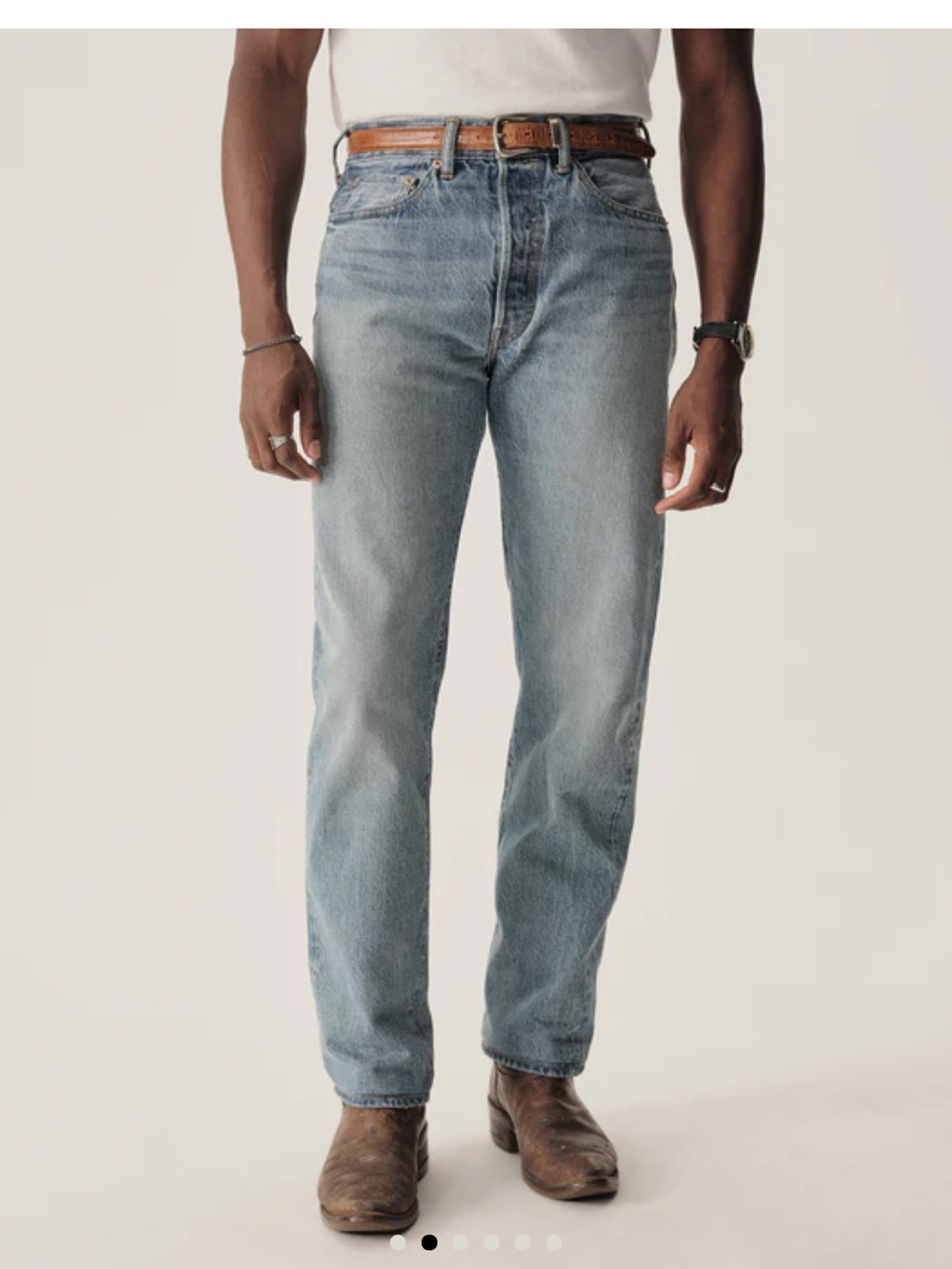 Buck Mason Japanese Loomstate Selvedge Cowboy light wash jeans